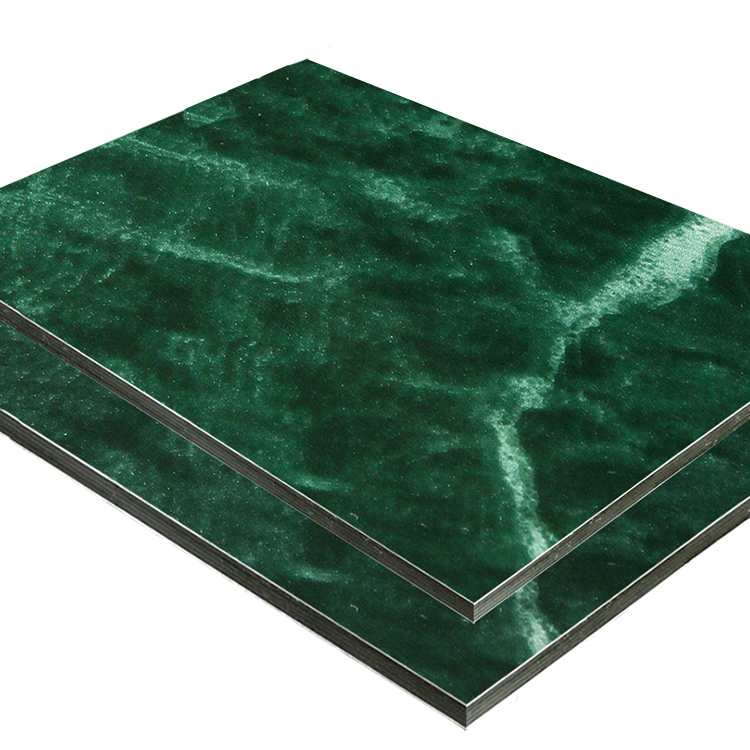大花绿石纹铝塑板
